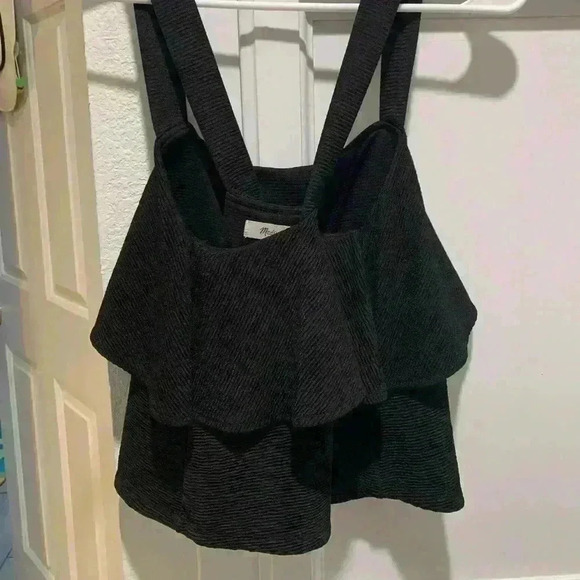 Madewell Texture & Thread Tiered Tank Top - Picture 2 of 4